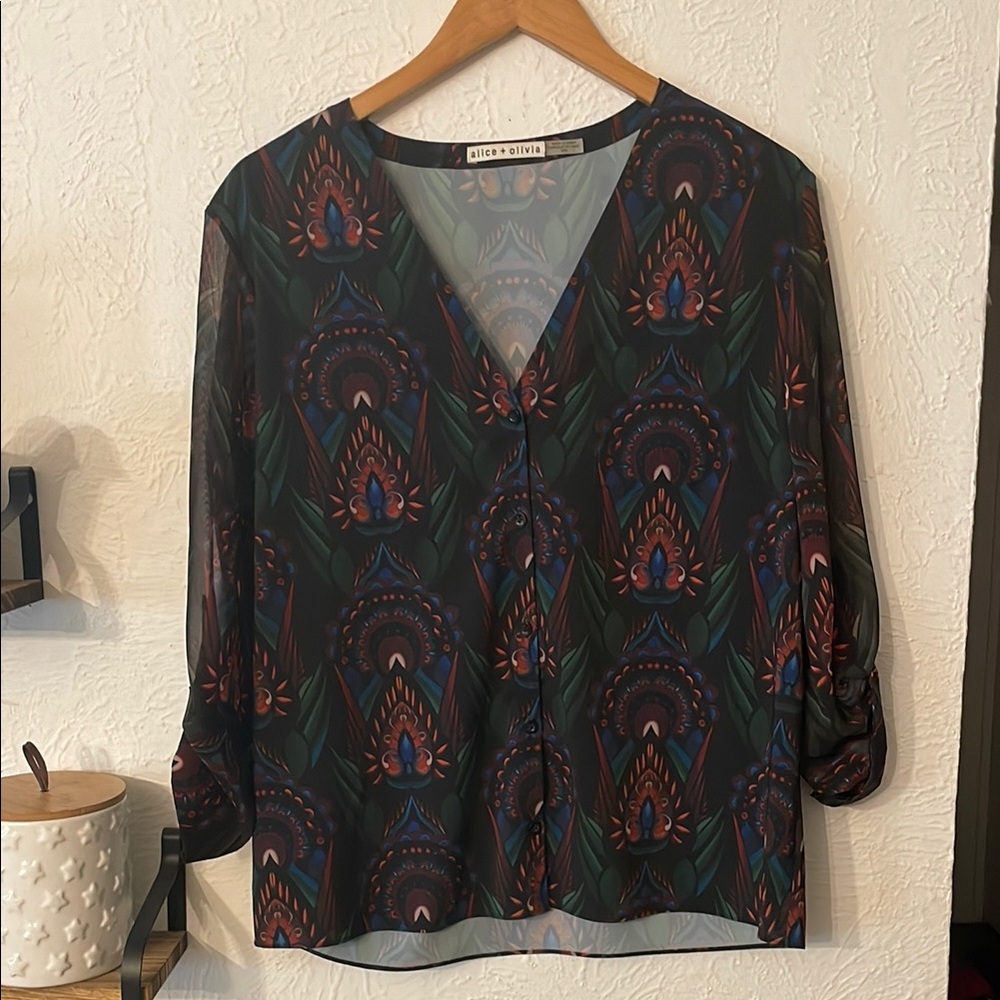 Alice + Olivia Women's Blouse Size M